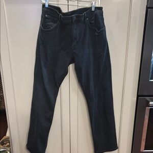 Men's citizens of humanity black Gage jeans sz 36 classic straight
